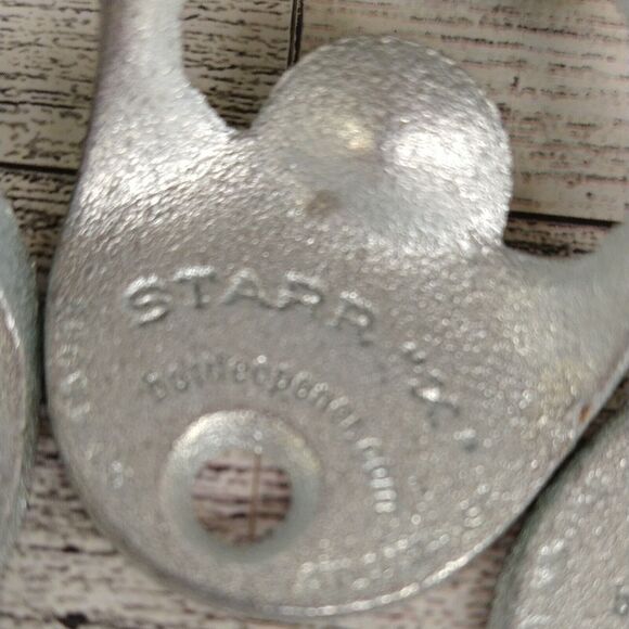 Lot of 3 - Starr X Wall Mount BOTTLE OPENERS Classic - Chrome Plated - Bar Pub - Picture 3 of 11